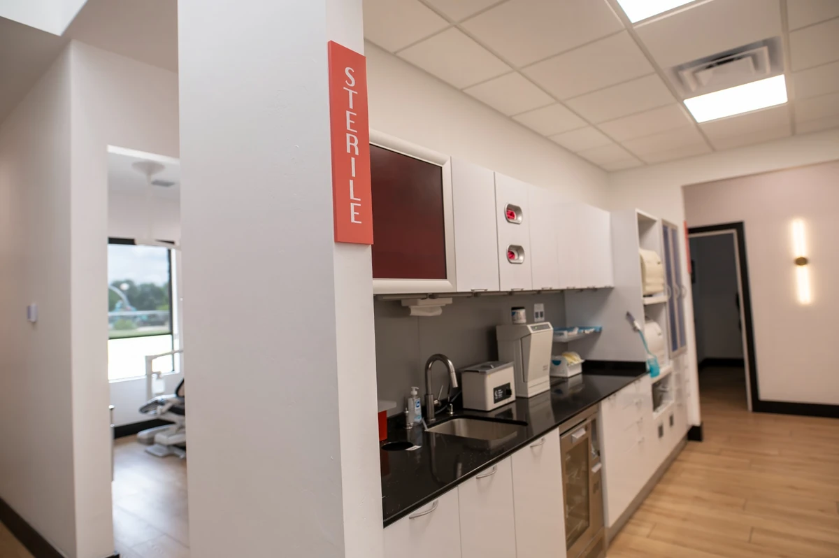 Village Dental Studio sterilization area